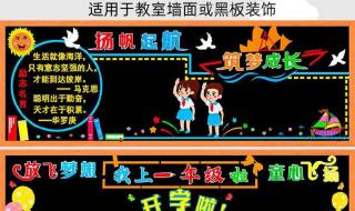 红领巾心向党黑板报