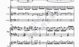 克罗地亚狂想曲简谱